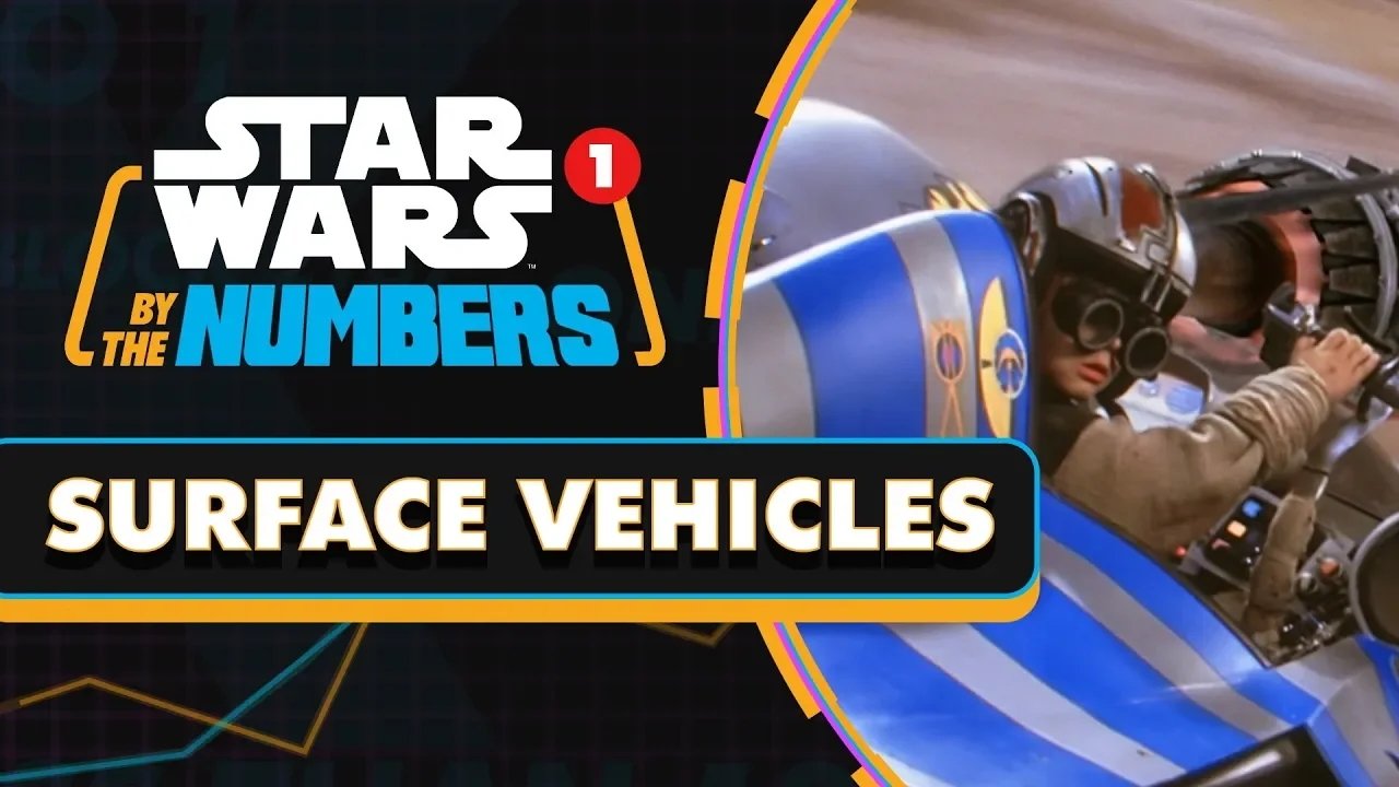 Thumbnail for Every Surface Vehicle in Star Wars Movies Season 1 Episode 11