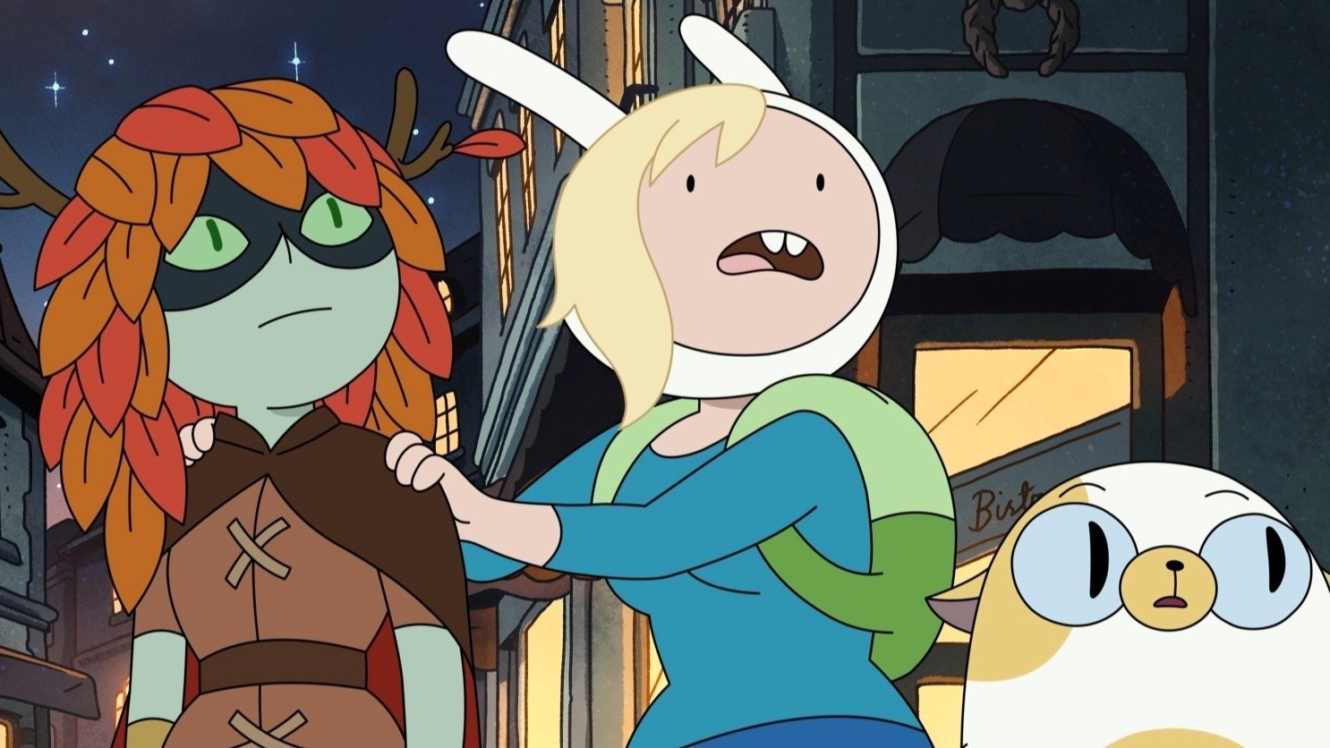 Hora de Aventura com Fionna e Cake poster