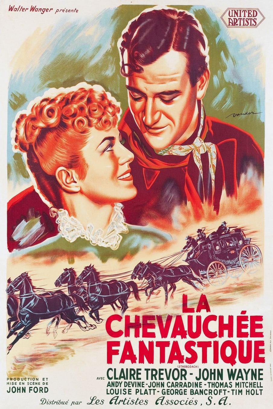 Affiche du film La Chevauchée fantastique 8726