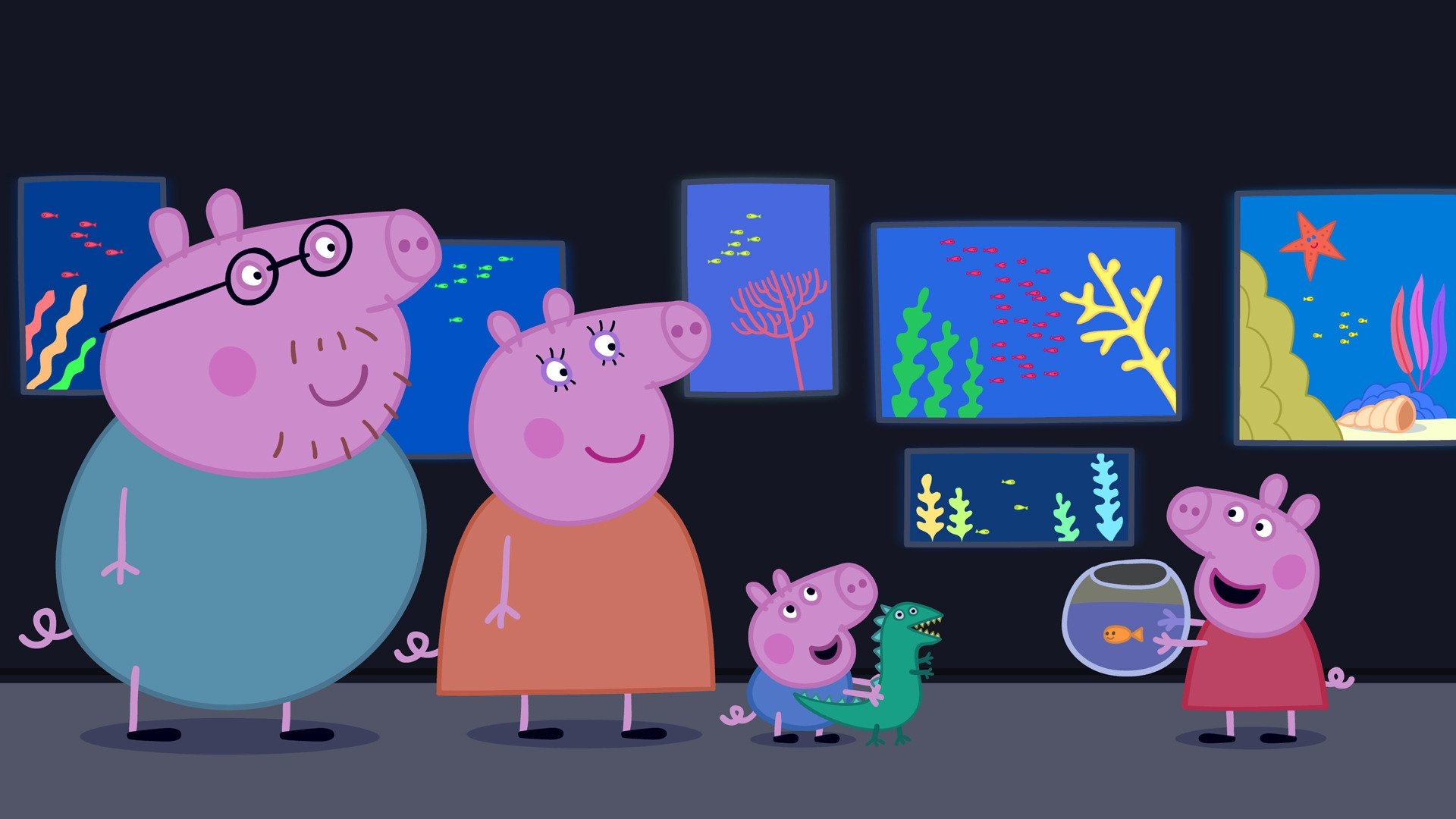 Peppa Pig Season 4 :Episode 31  The Aquarium