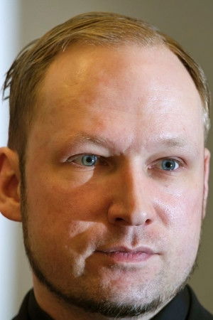 et billede af Anders Behring Breivik