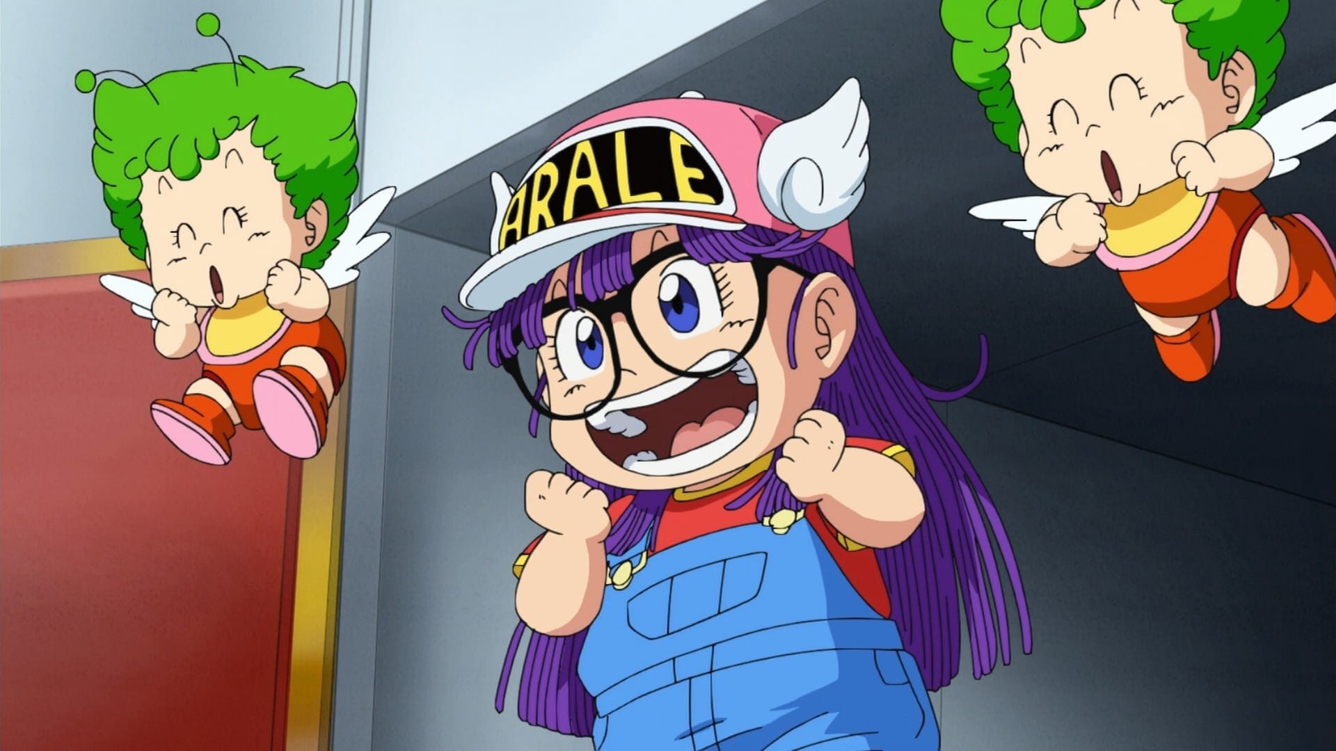 Goku vs Arale! 