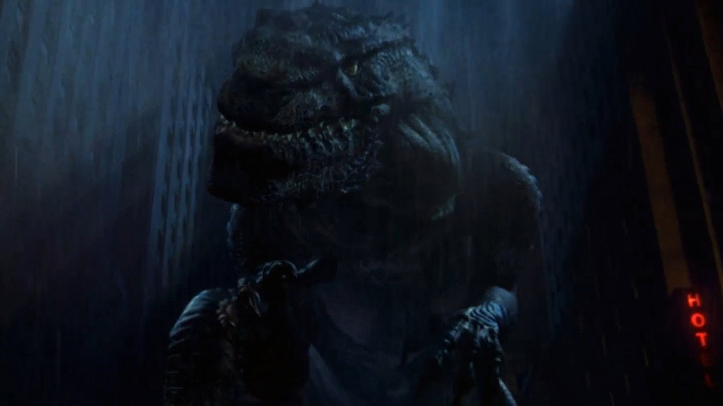 Godzilla backdrop