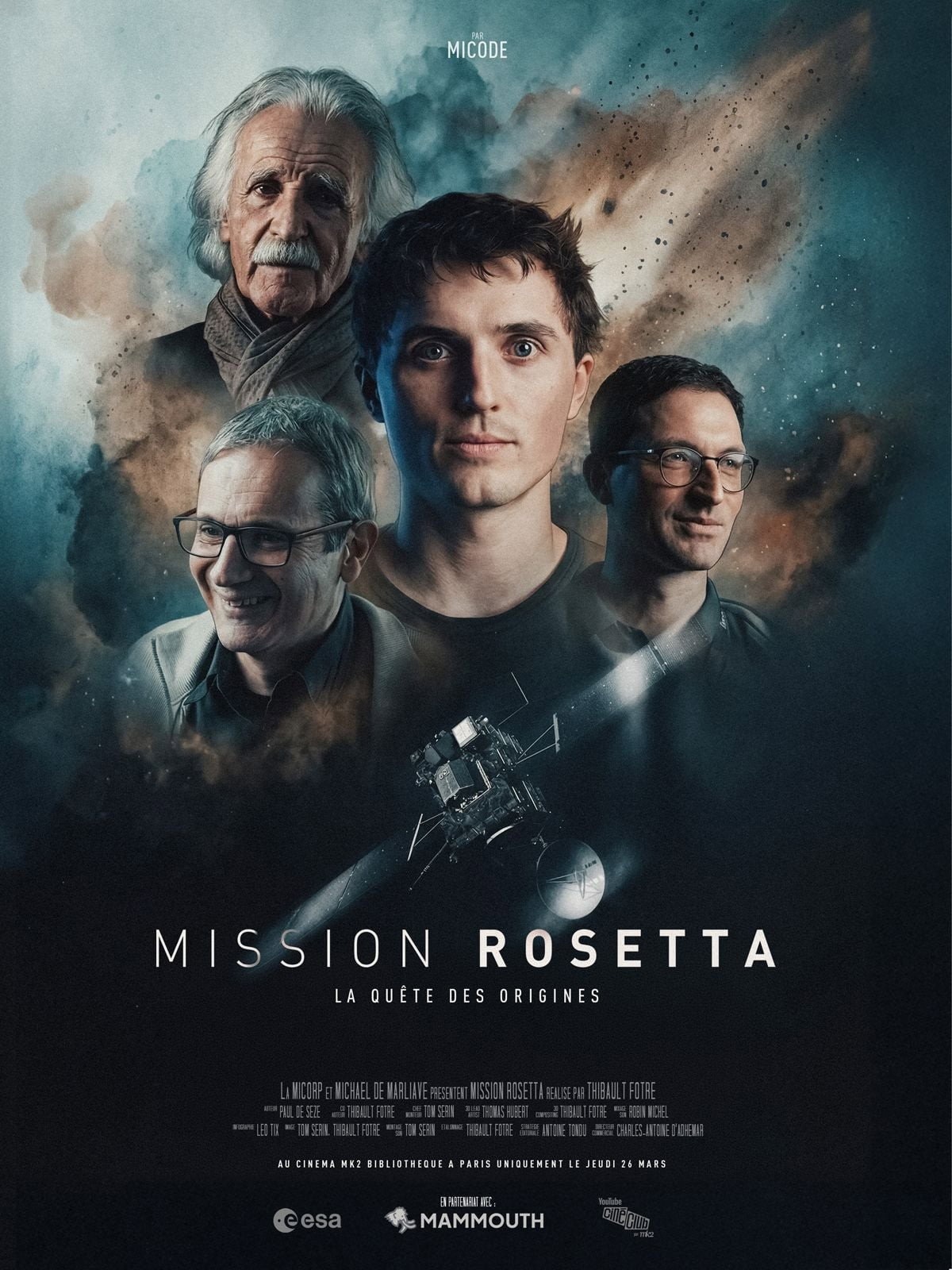 poster movie Mission Rosetta - La quête des origines