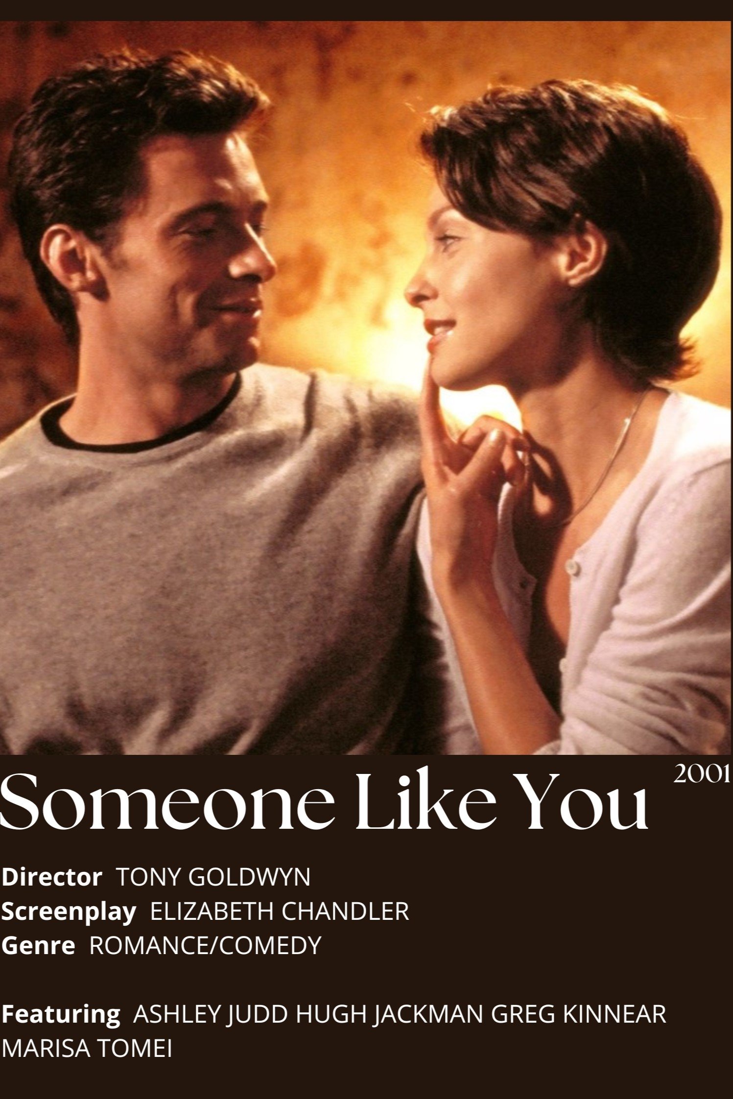 Someone Like You. 2001 Posters The Movie Database TMDB