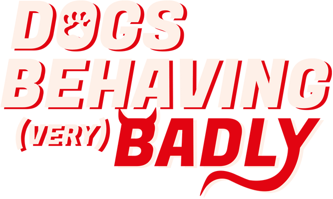 Dogs Behaving (Very) Badly Logo