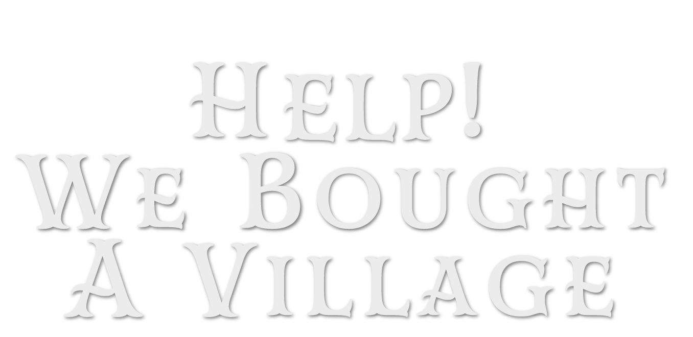 Help! We Bought A Village Logo
