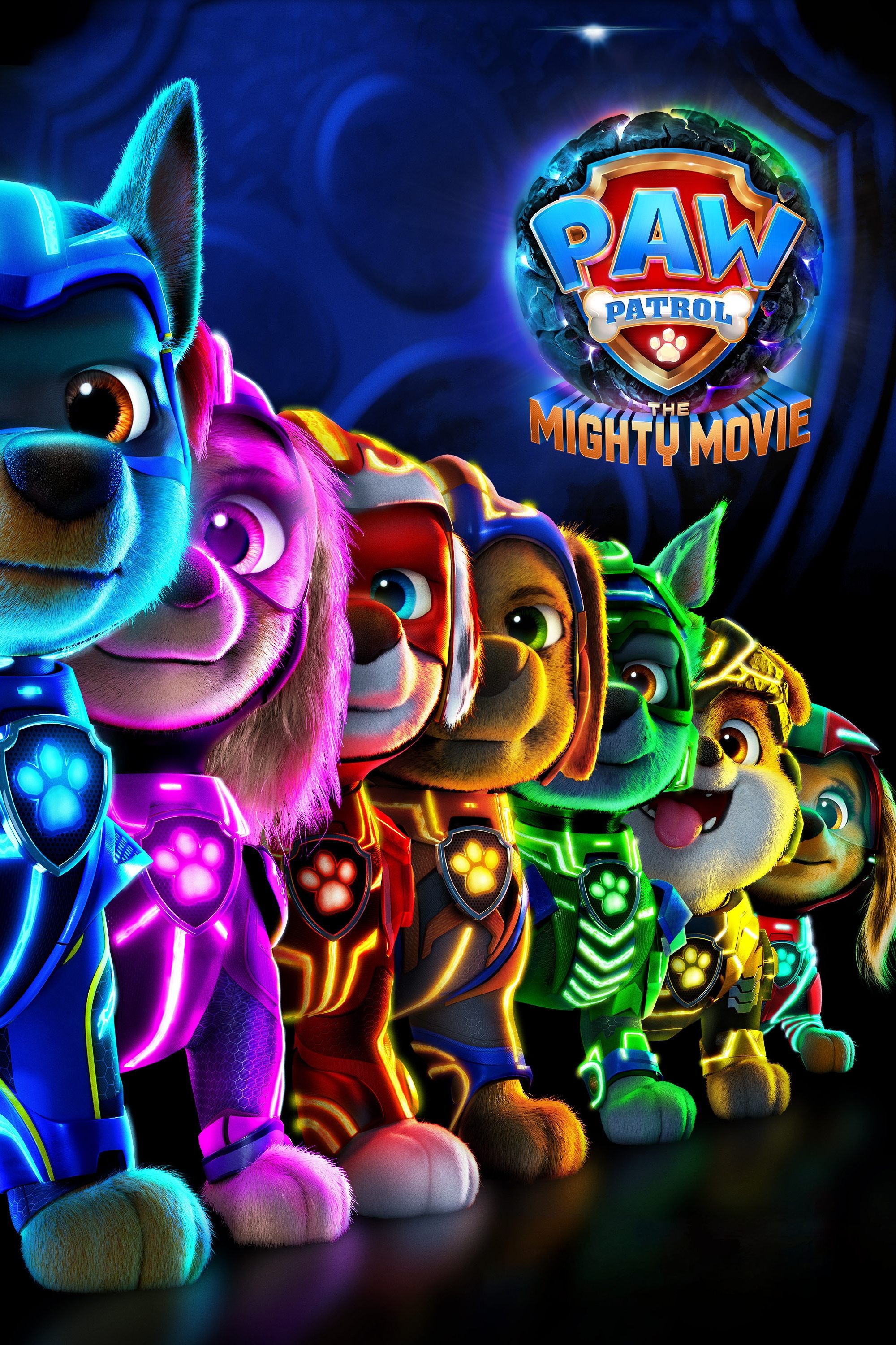 WATCH !! PAW Patrol: The Mighty Movie (2023) FULLMOVIE ONLINE FREE ENGLISH/Dub/SUB Animation STREAMINGS Movie Poster