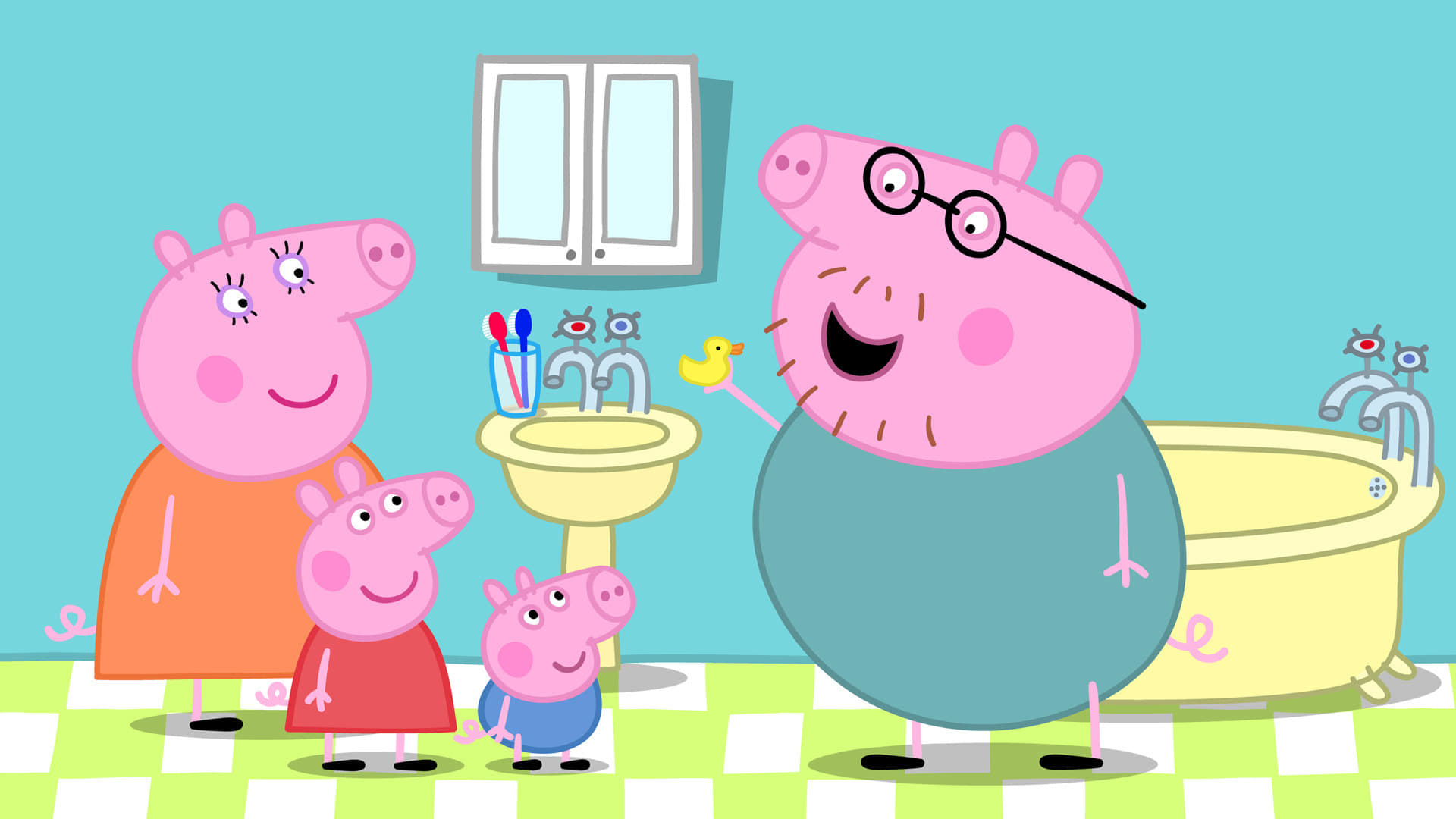 Peppa Pig Season 4 :Episode 9  The Rainy Day Game