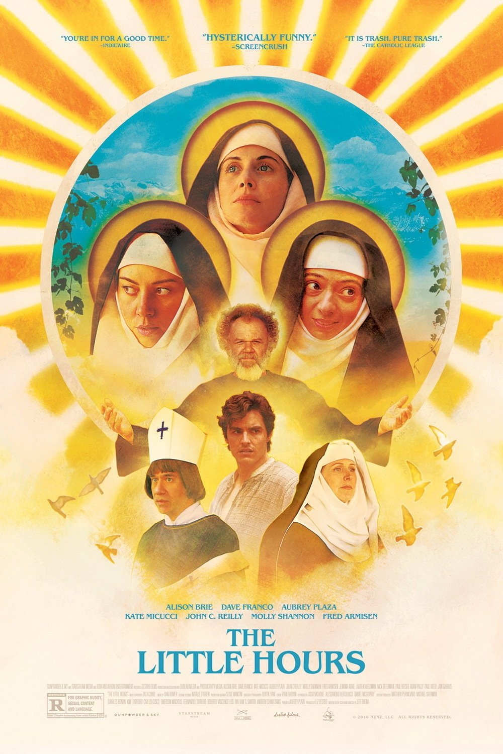 The Little Hours Movie poster