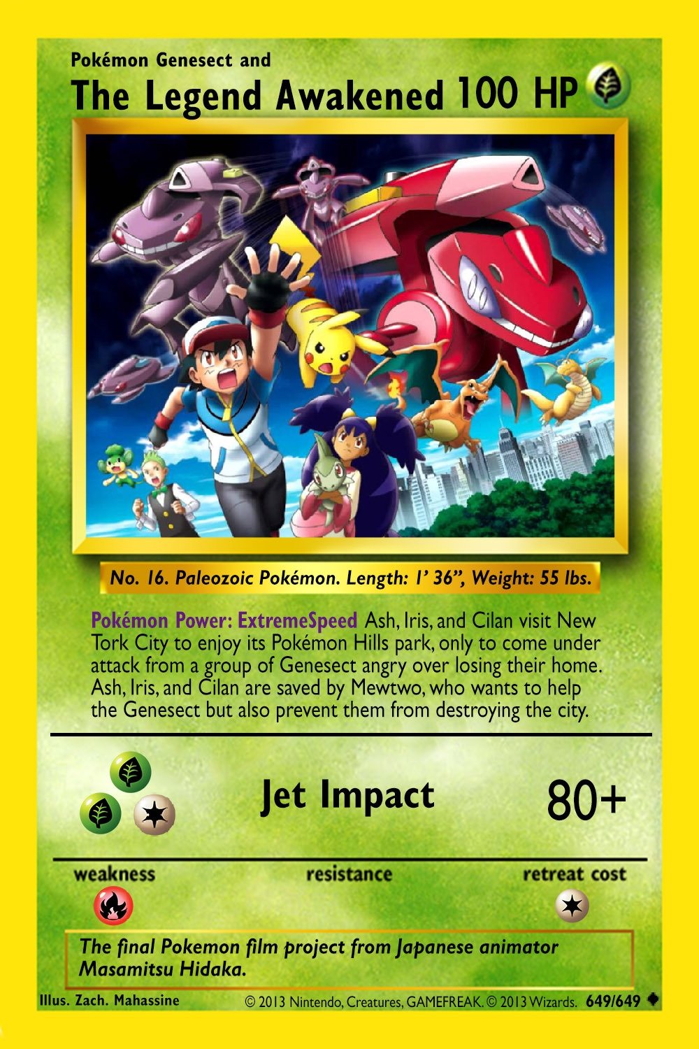 Pokémon the Movie: Genesect and the Legend Awakened