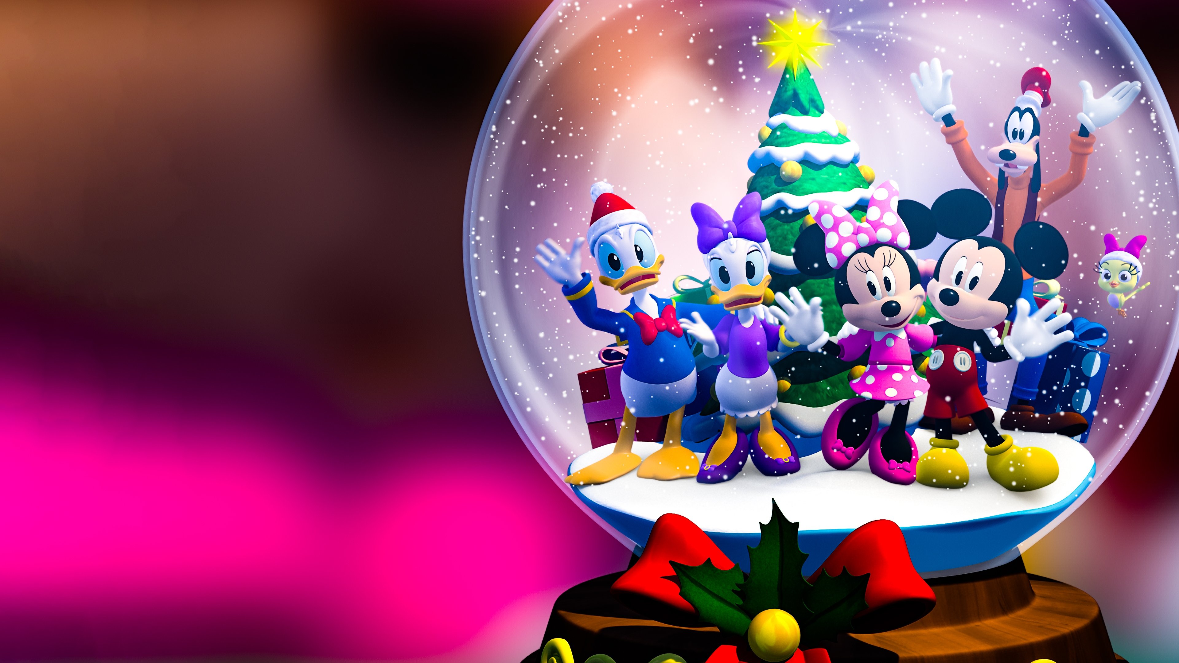 Mickey y Minnie y el deseo de Navidad