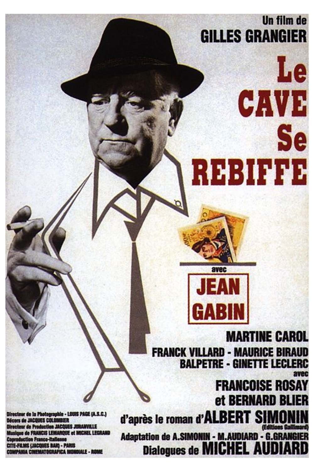 Affiche du film Le cave se rebiffe 13742