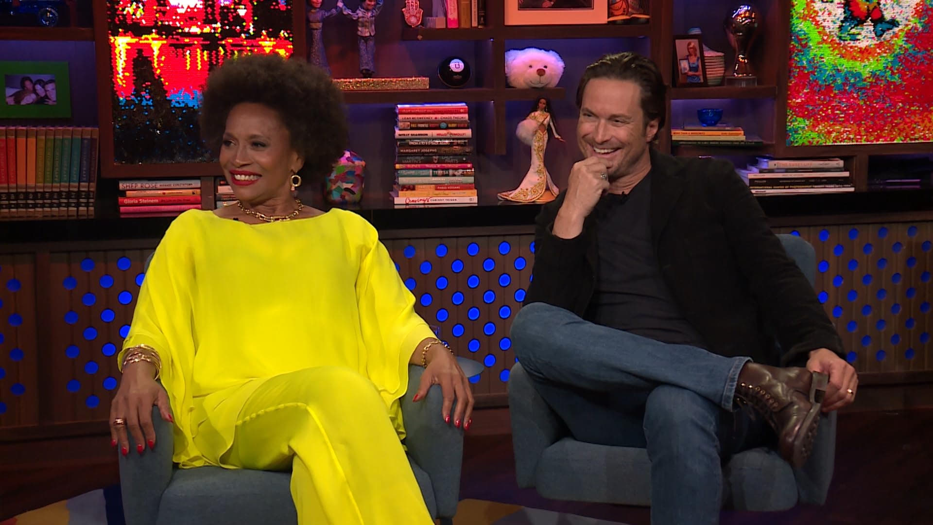 Watch What Happens Live with Andy Cohen Season 19 :Episode 147  Jenifer Lewis and Oliver Hudson