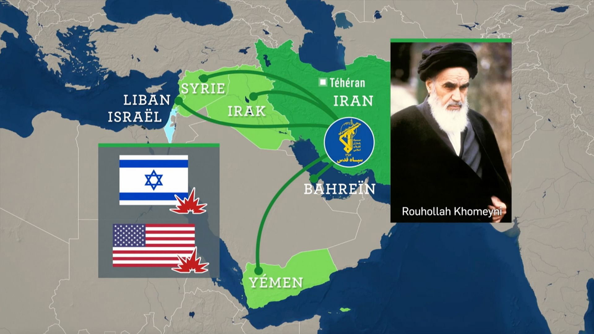 Le Dessous des cartes - Les milices de l'Iran : qui sont les « proxys » ?