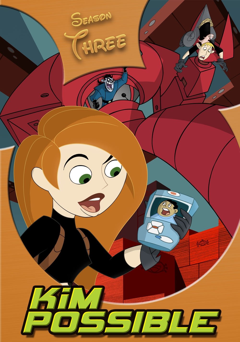 Artwork de la saison 1 de Kim Possible
