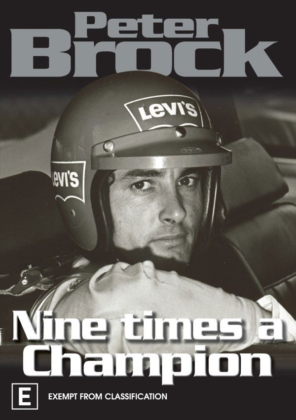 Peter Brock Nine Times A Champion Poster