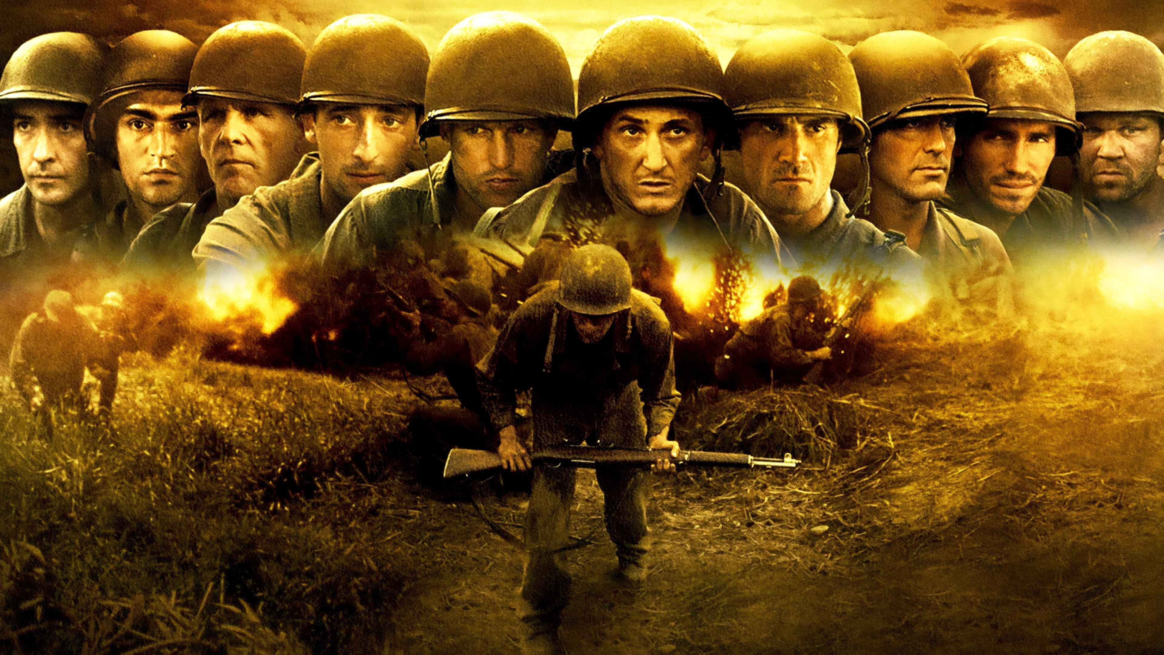 The Thin Red Line Backdrop Image