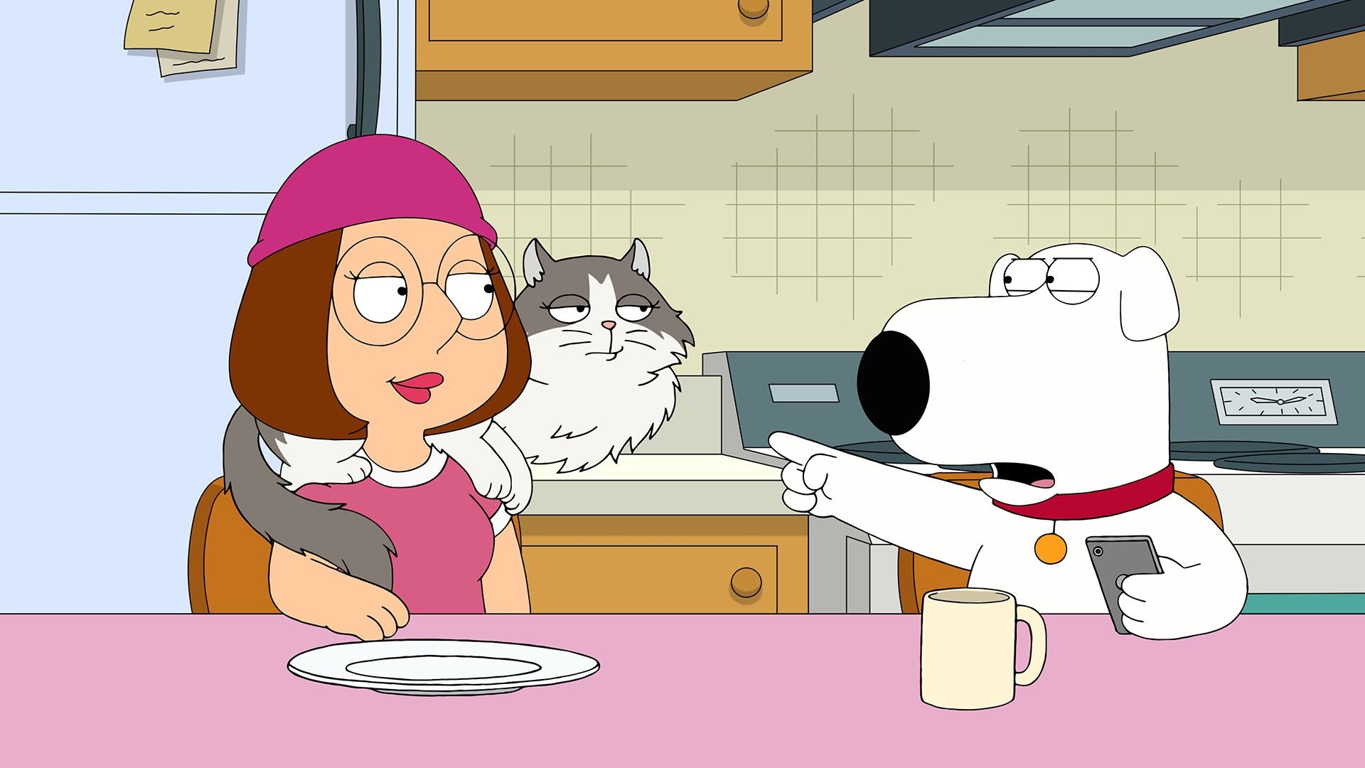 Family Guy Season 19 :Episode 19  Family Cat