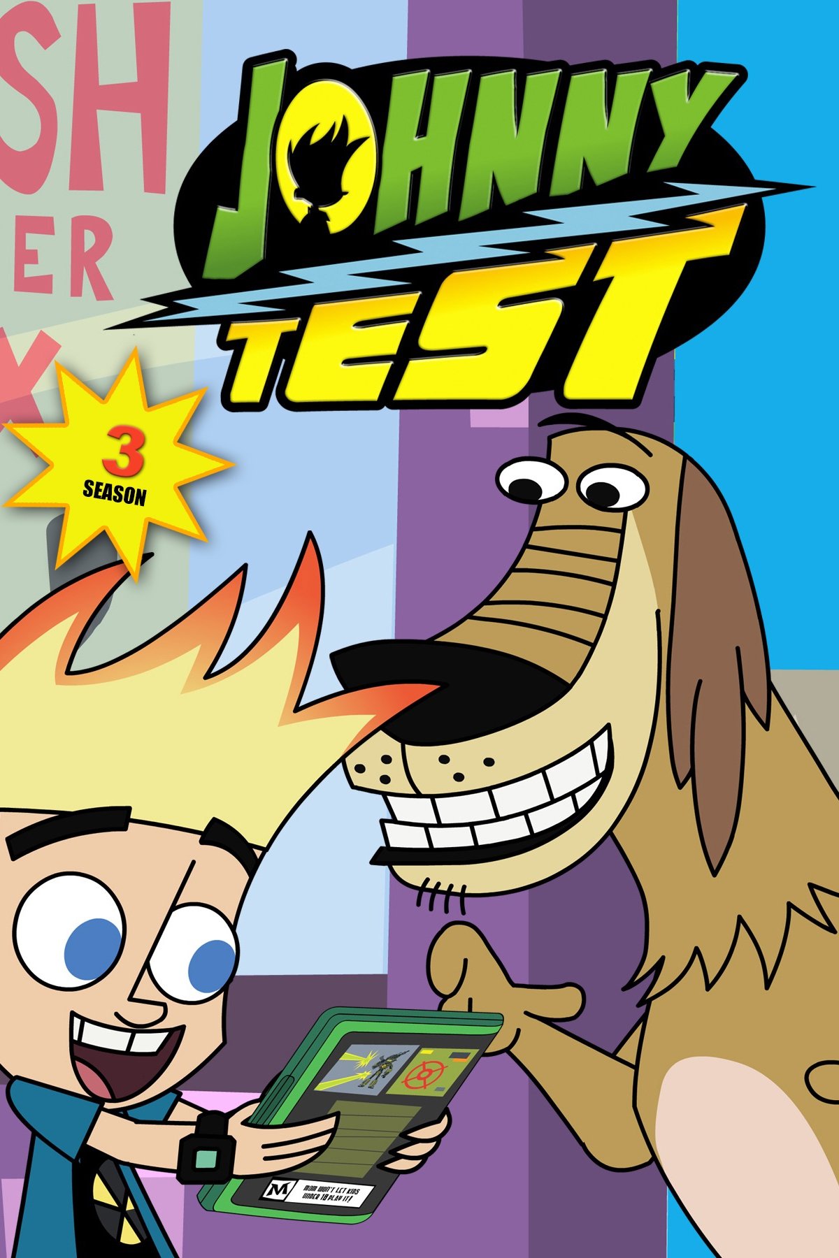 Artwork de la saison 1 de Johnny Test (2005)