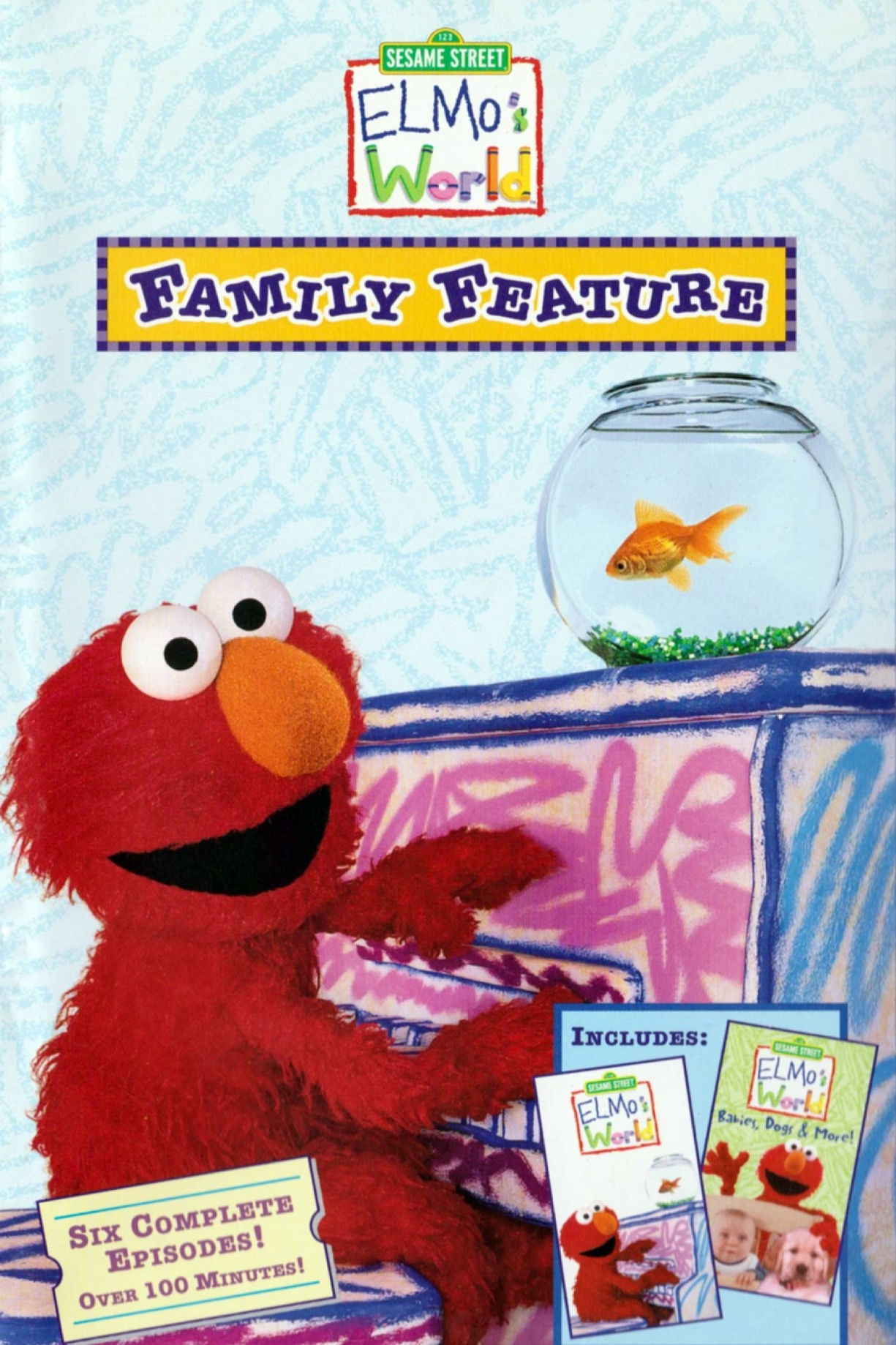 Plakat, der markedsfører Elmo's World: Family Feature