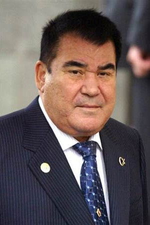 et billede af Saparmyrat Nyýazow