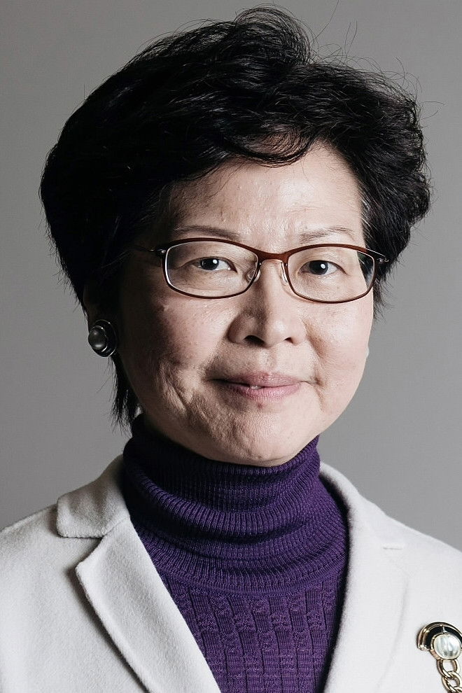 et billede af Carrie Lam