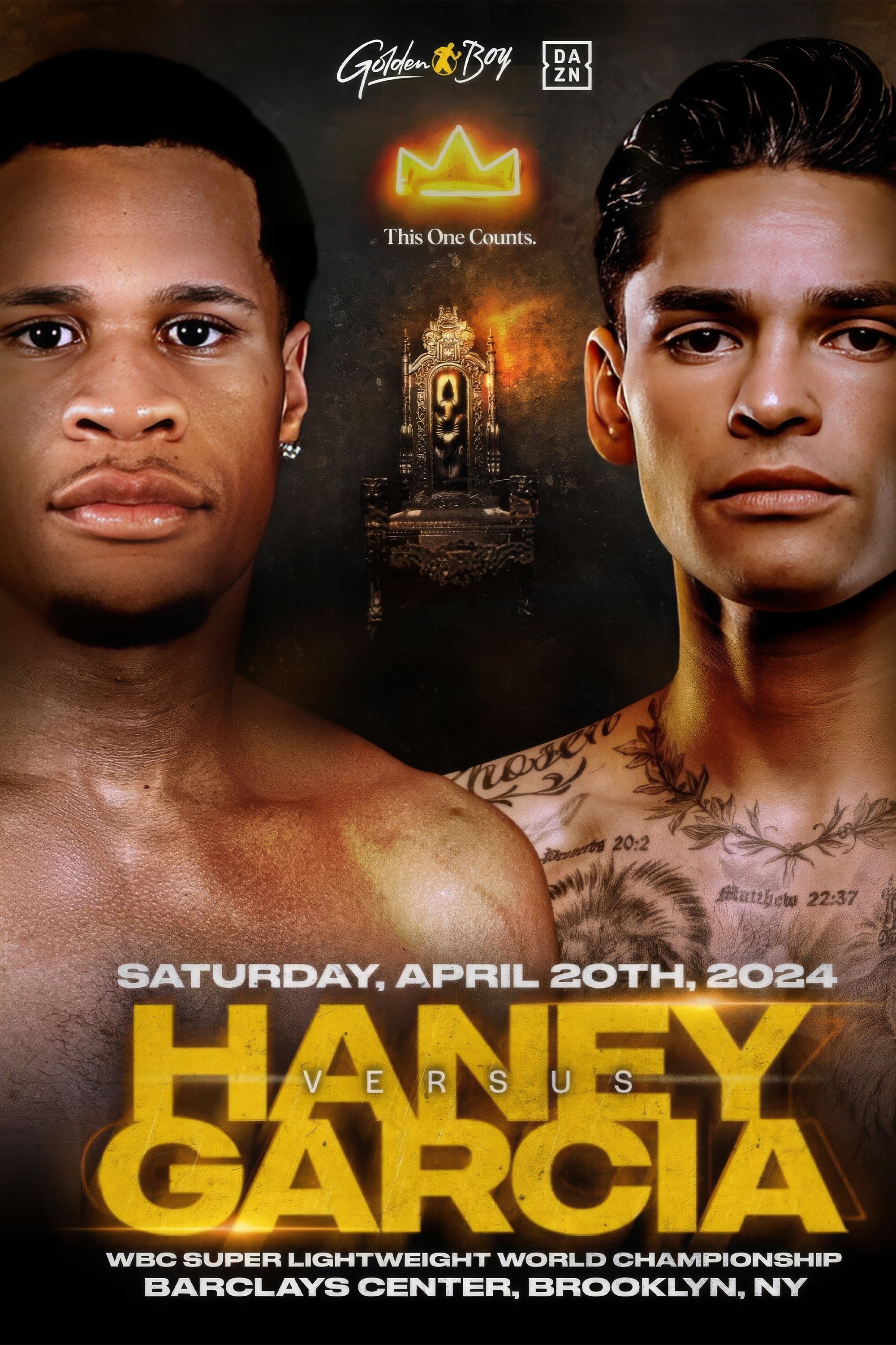 Devin Haney vs. Ryan Garcia