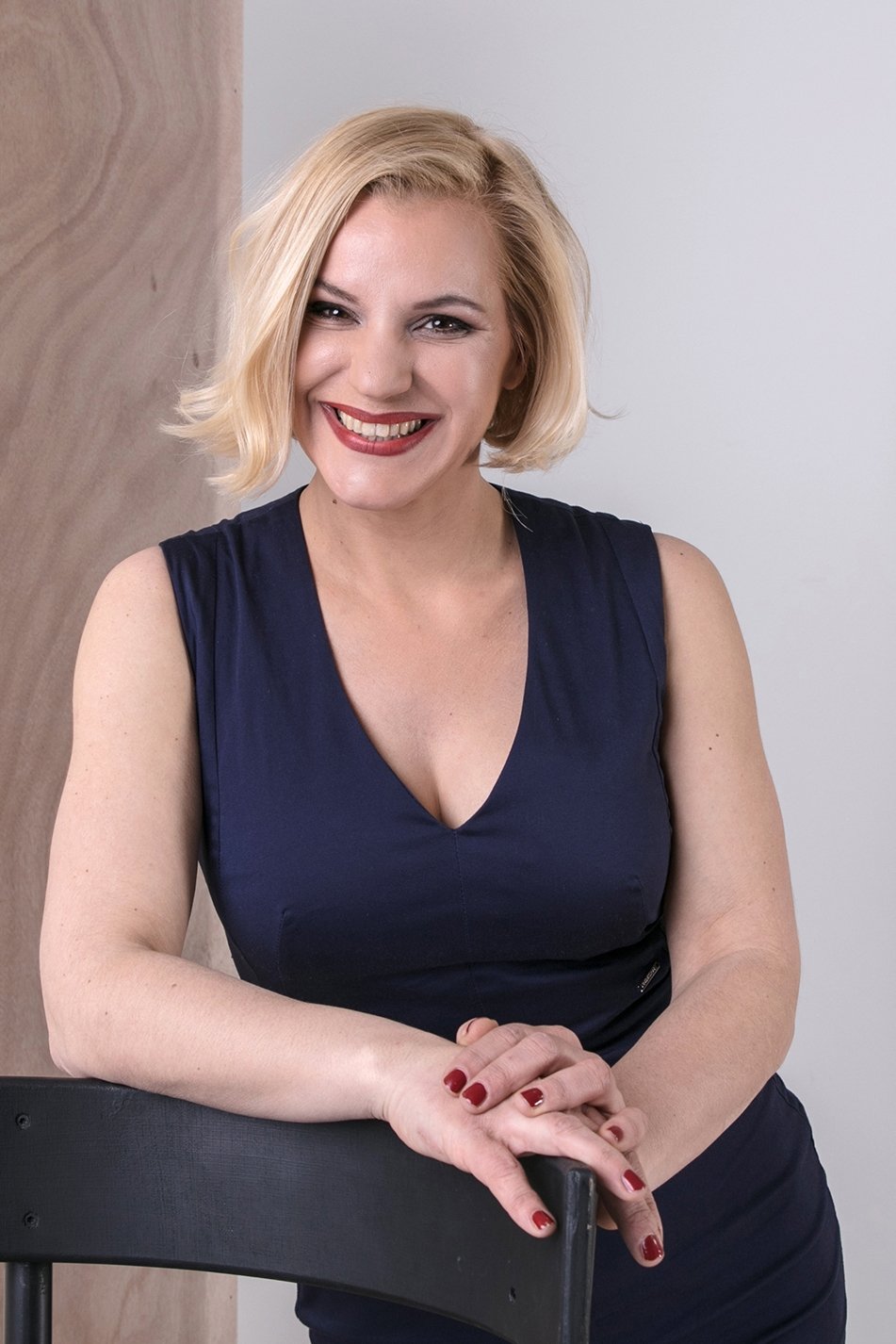 et billede af Karin Komljanec