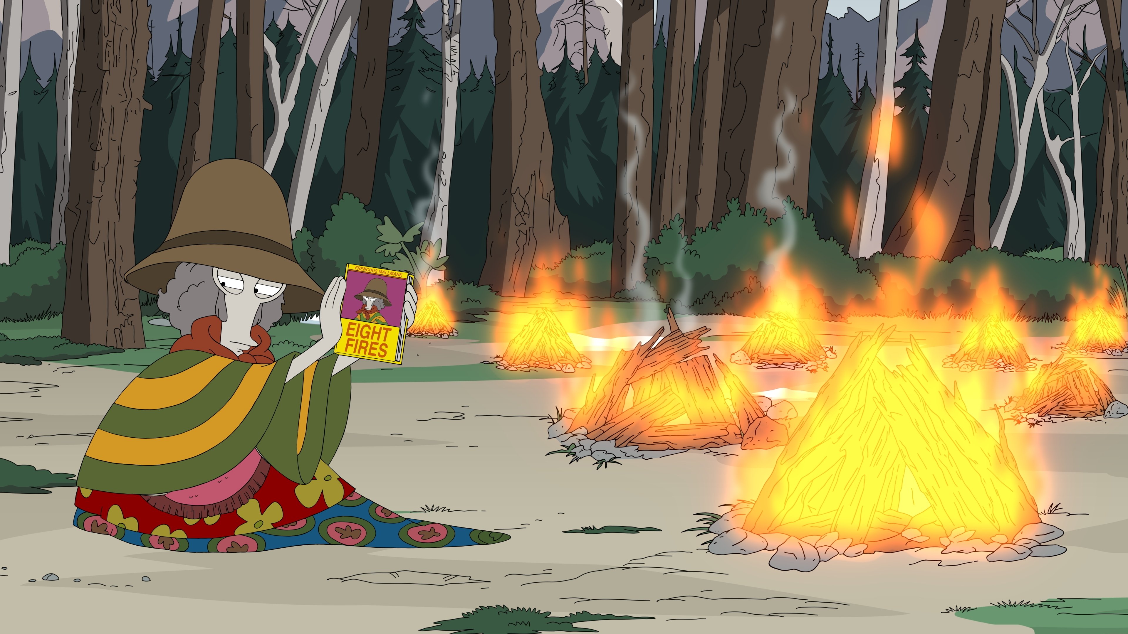 American Dad! Season 16 :Episode 19  Eight Fires