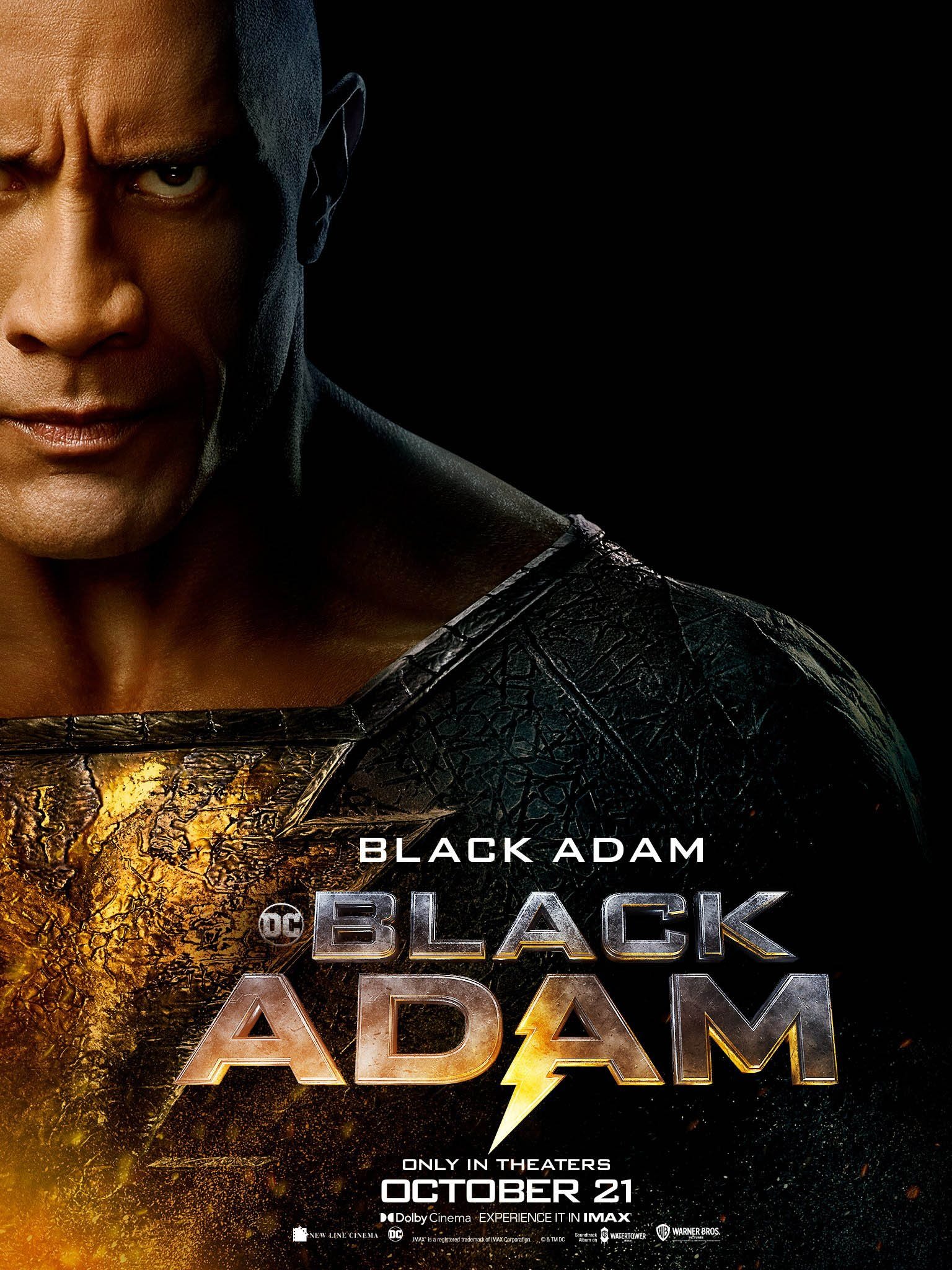 Black Adam Movie poster