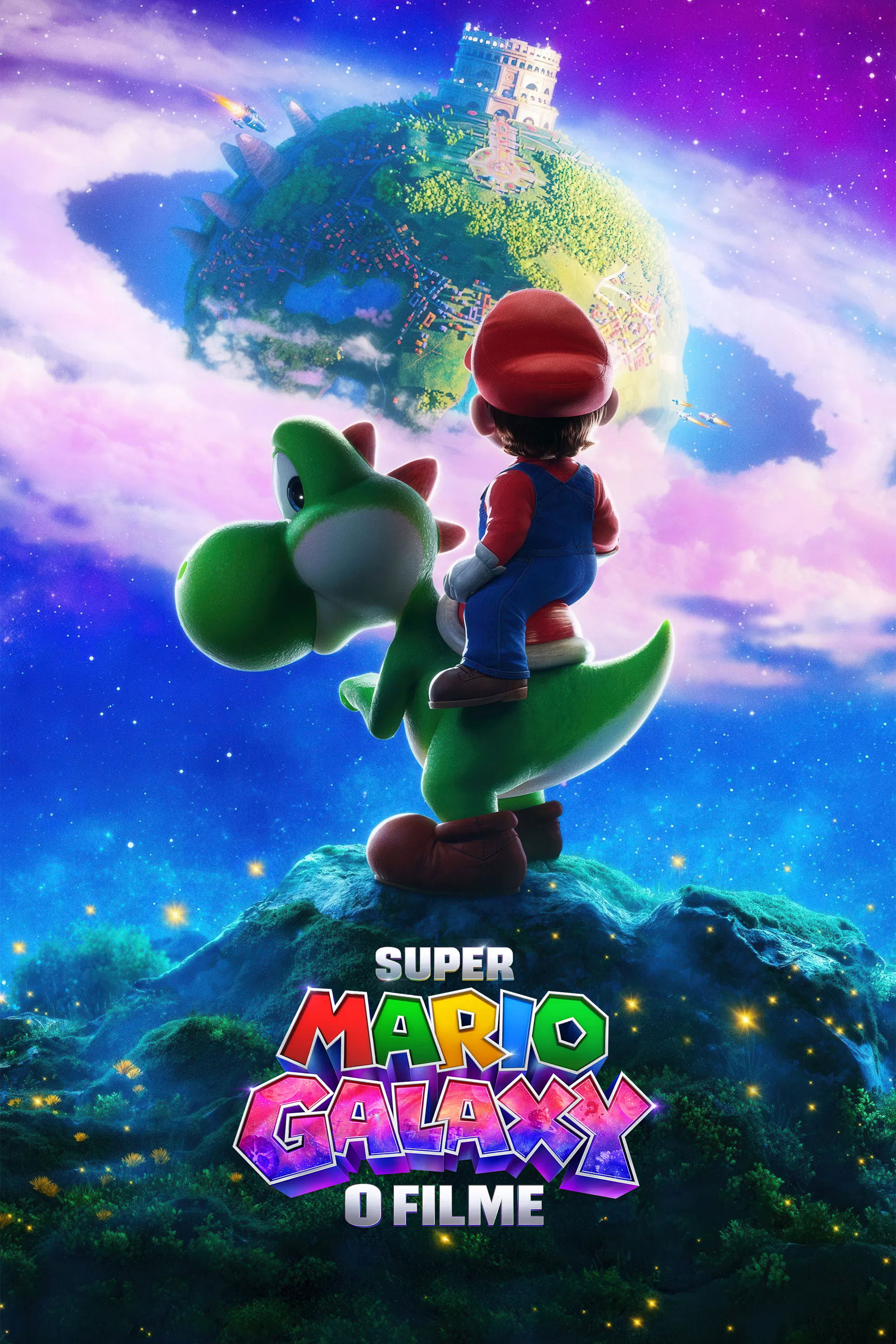 Capa do filme Super Mario Galaxy: O Filme