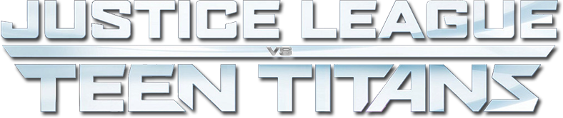 Justice League vs. Teen Titans Logo
