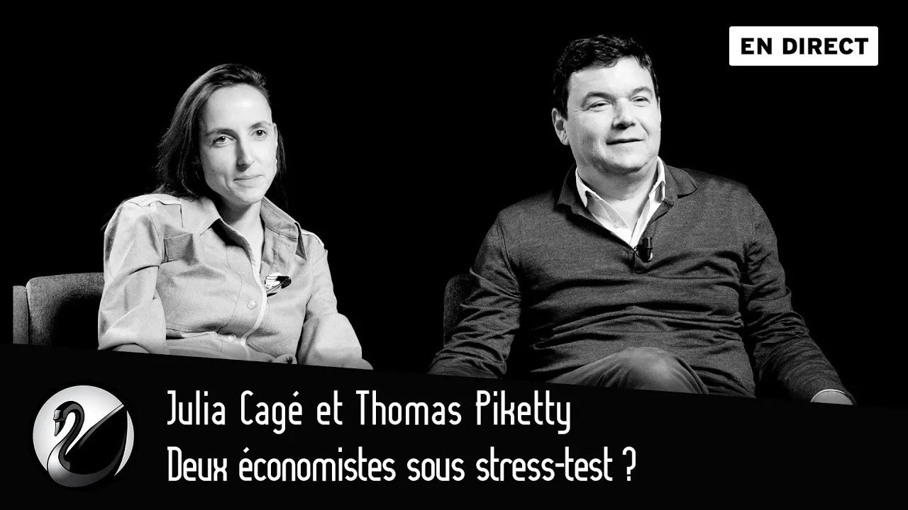 Thinkerview - Julia Cagé et Thomas Piketty : Deux économistes sous stress-test ?