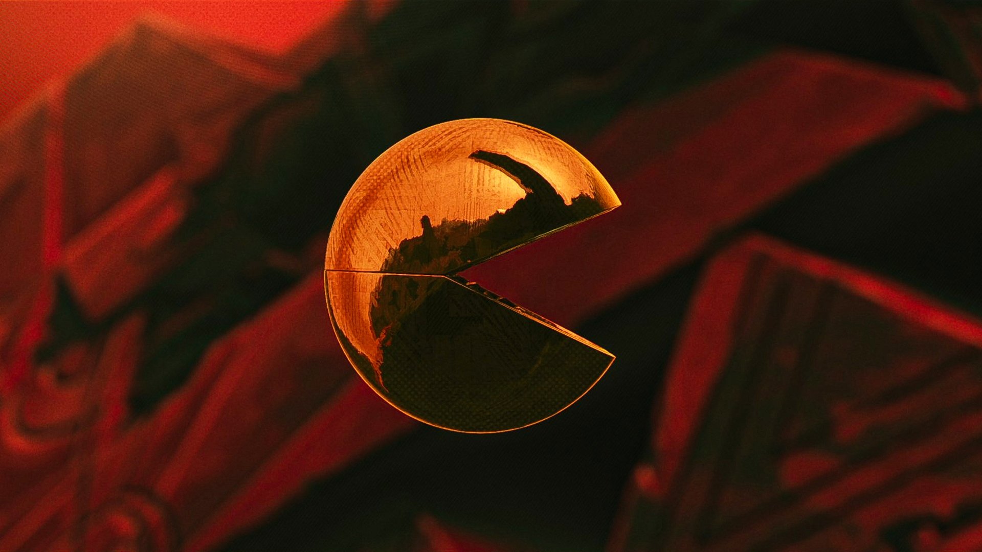 PAC-MAN: Circle background