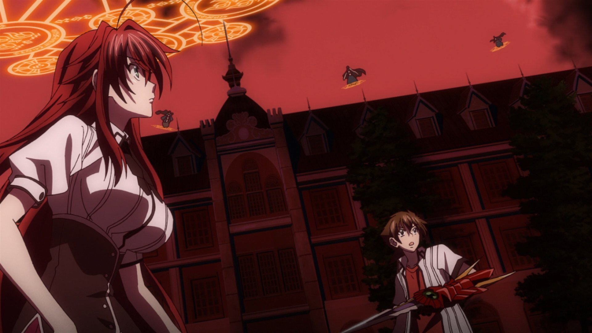 High School DxD - Season 2 Episode 12 : ¡Choque de los dos Dragones Celestiales! (2018)