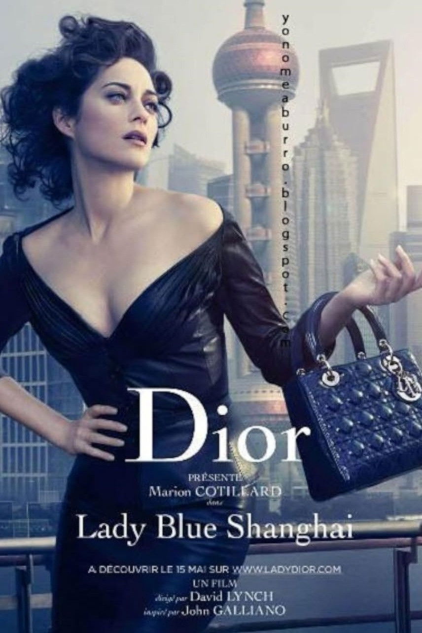 Plakat, der markedsfører Lady Blue Shanghai