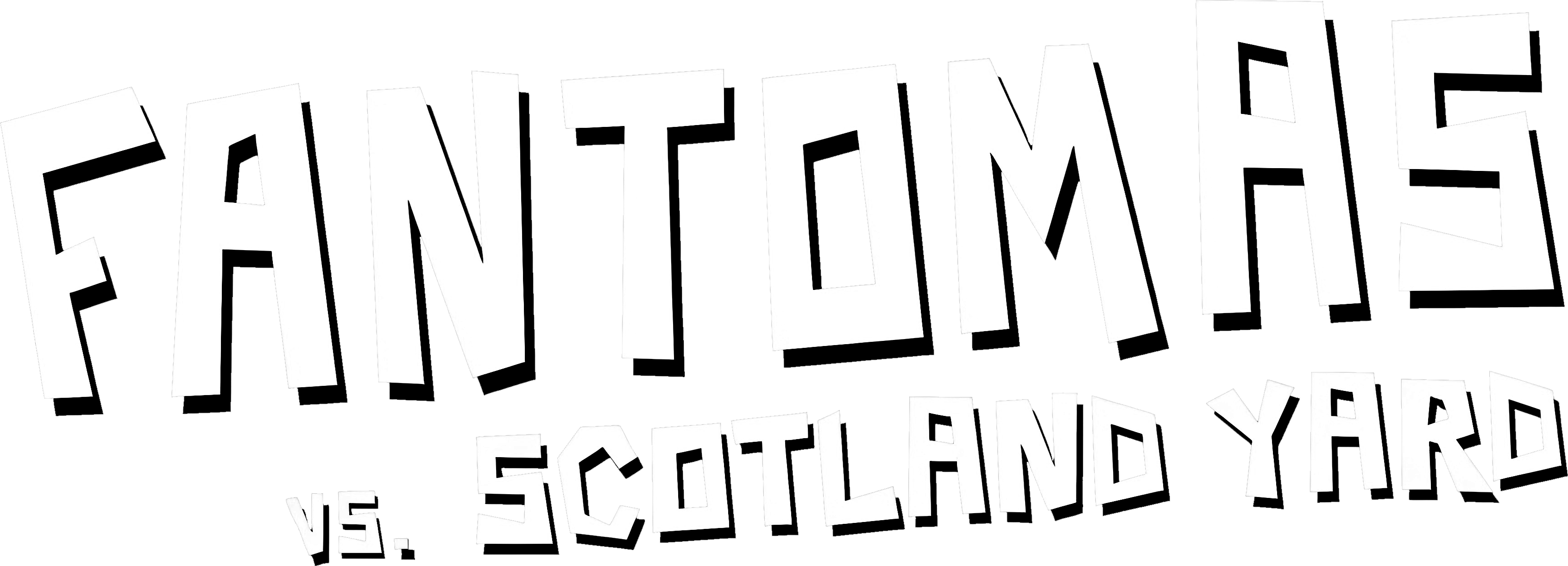 Fantomas vs. Scotland Yard Logo