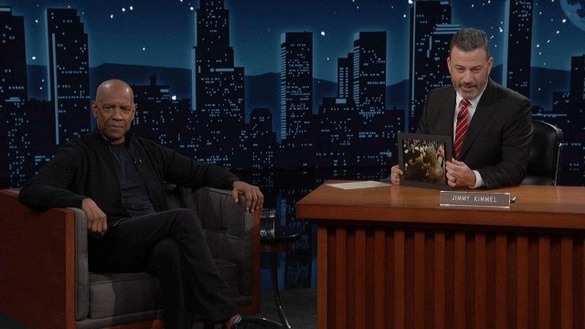 Jimmy Kimmel Live! - Season 23 Episode 40 : Mon, Nov 18, 2024 (Denzel Washington, Phillip Soo, Dwight Yoakam)