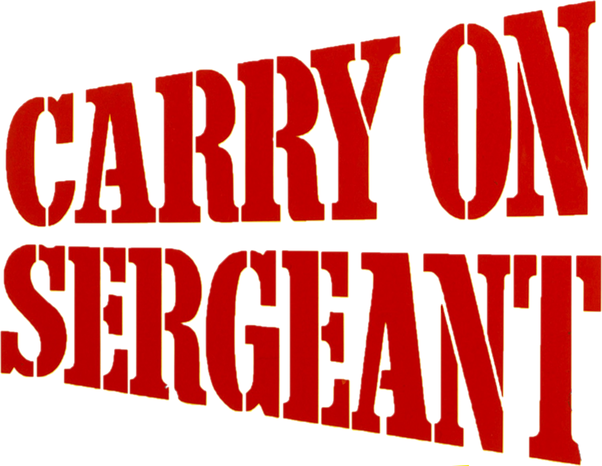 Carry On Sergeant Logo