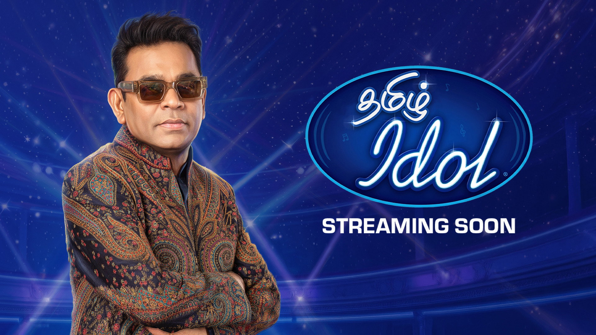 Tamil Idol backdrop