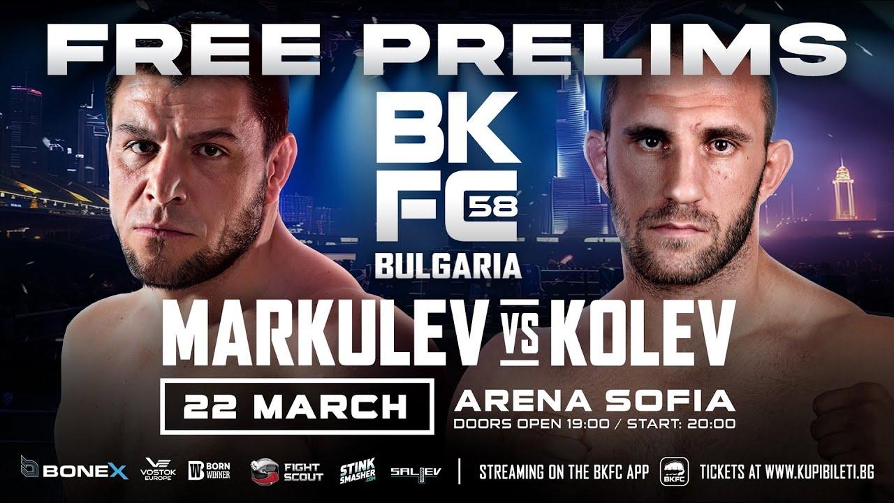 BKFC 58: BULGARIA Markulev vs Kolev (2024)