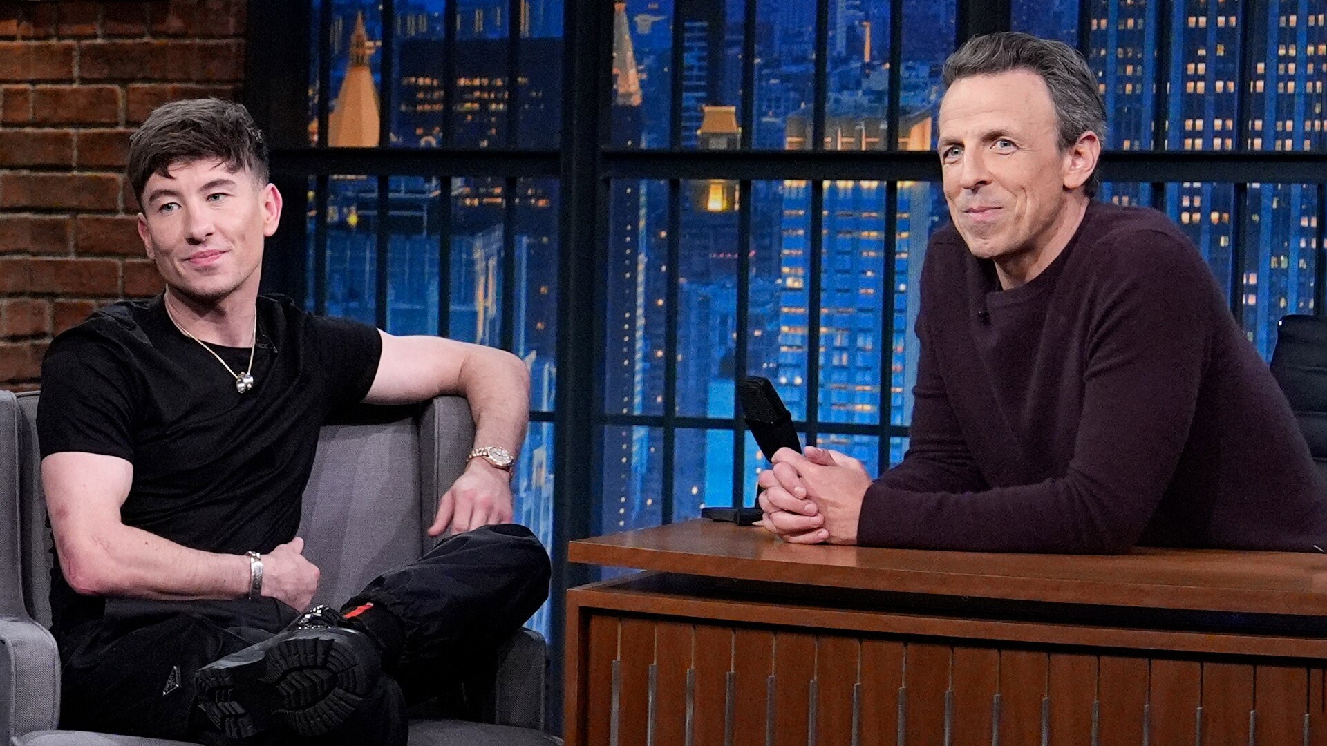 Late Night with Seth Meyers Season 12 :Episode 23  Barry Keoghan, Scott Speedman