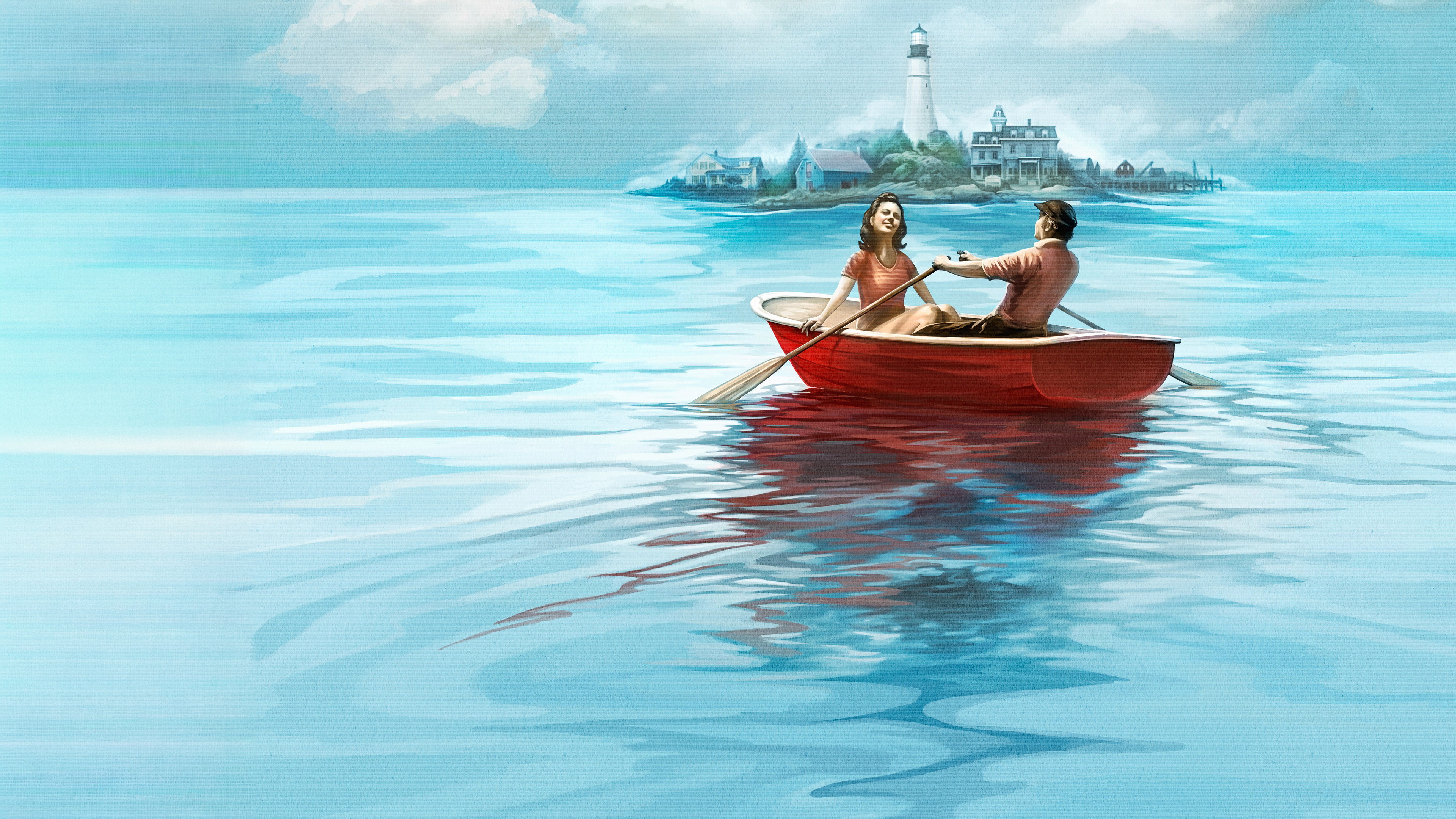 Widow's Bay backdrop