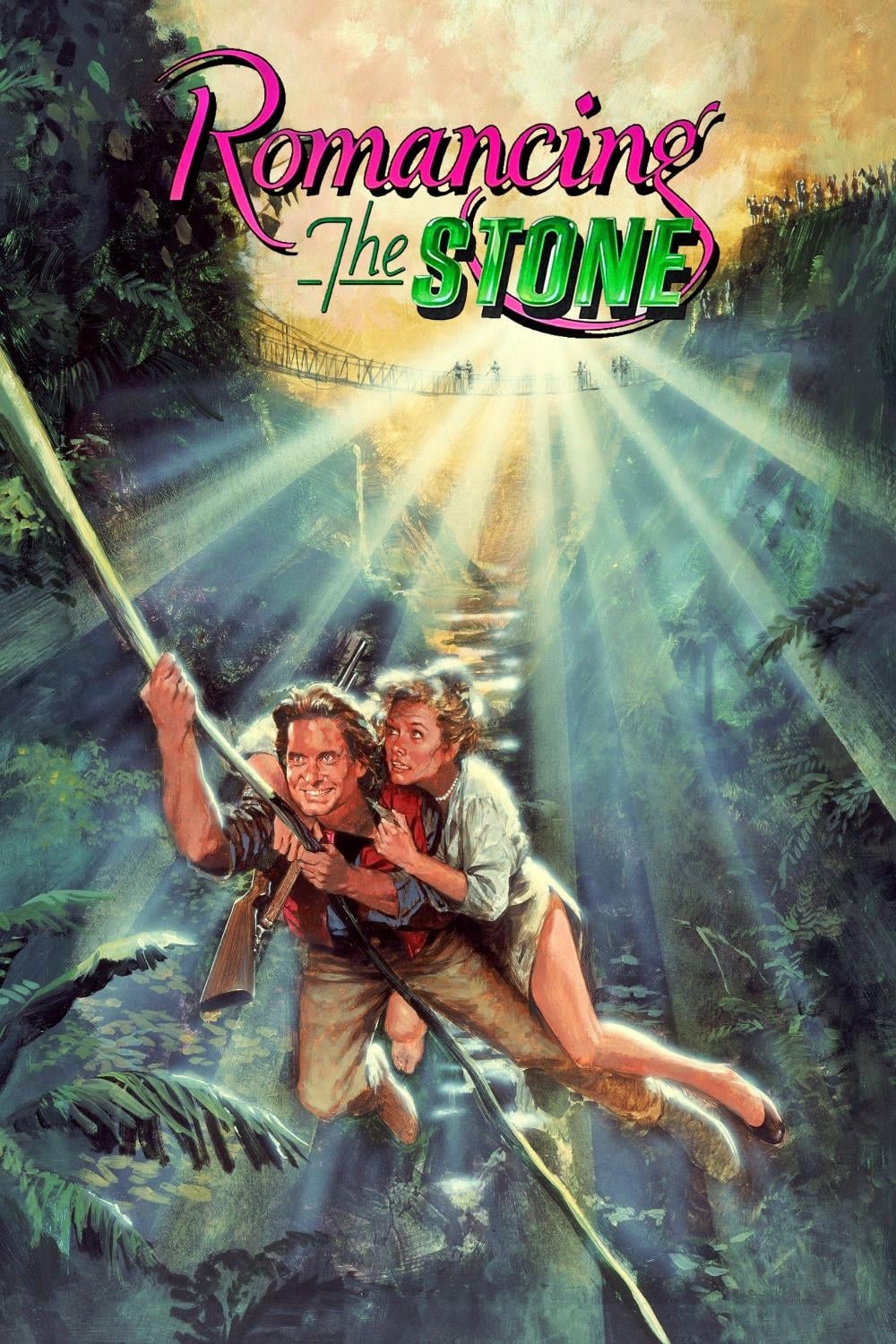 Romancing the Stone Movie poster