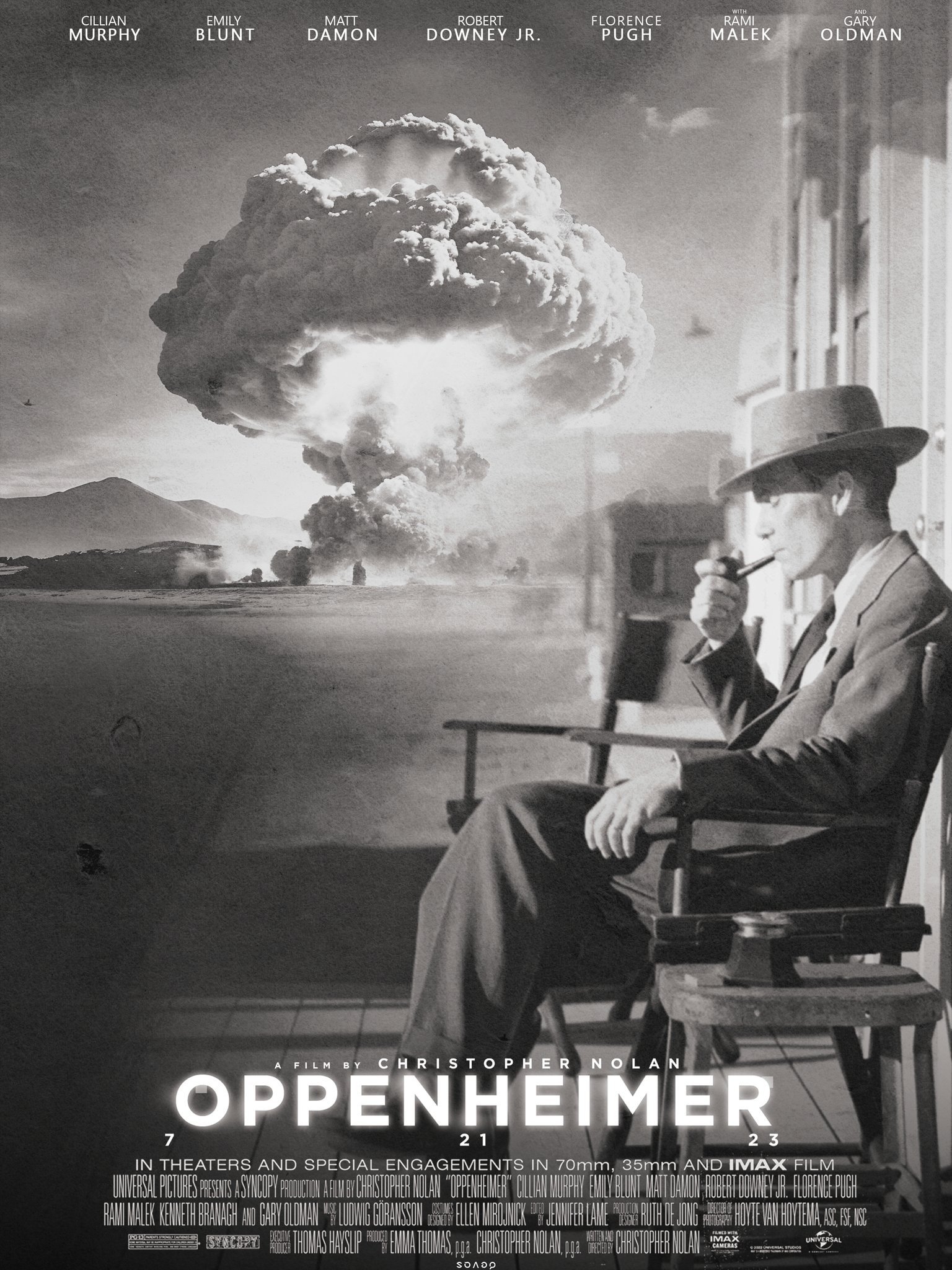 WATCH !! Oppenheimer (2023) FULLMOVIE ONLINE FREE ENGLISH/Dub/SUB Drama STREAMINGS Movie Poster