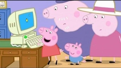 Peppa Pig Season 3 :Episode 31  Grandpa Pig's Computer