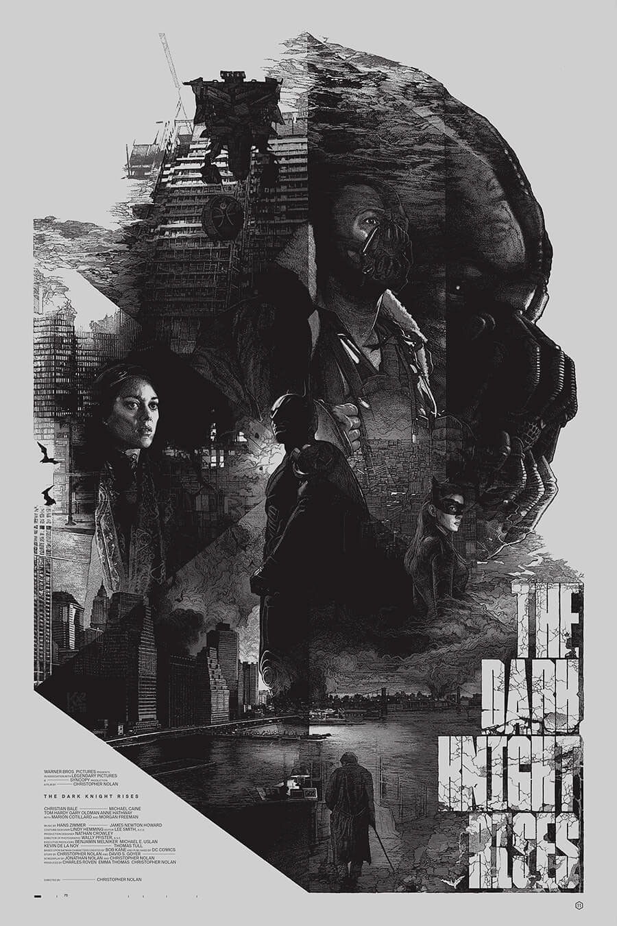 The Dark Knight Rises Movie poster