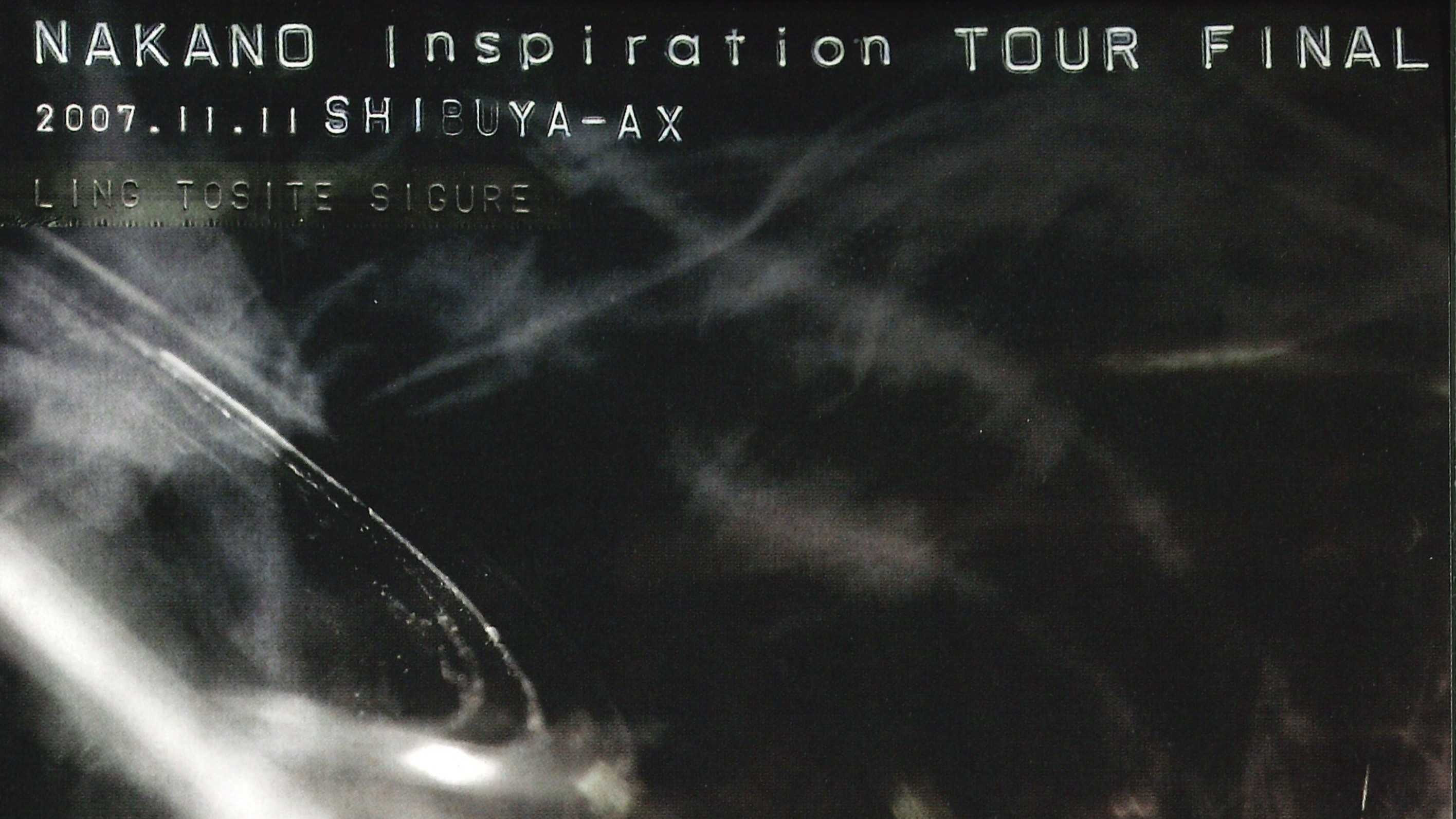 Ling tosite sigure NAKANO Inspiration TOUR FINAL