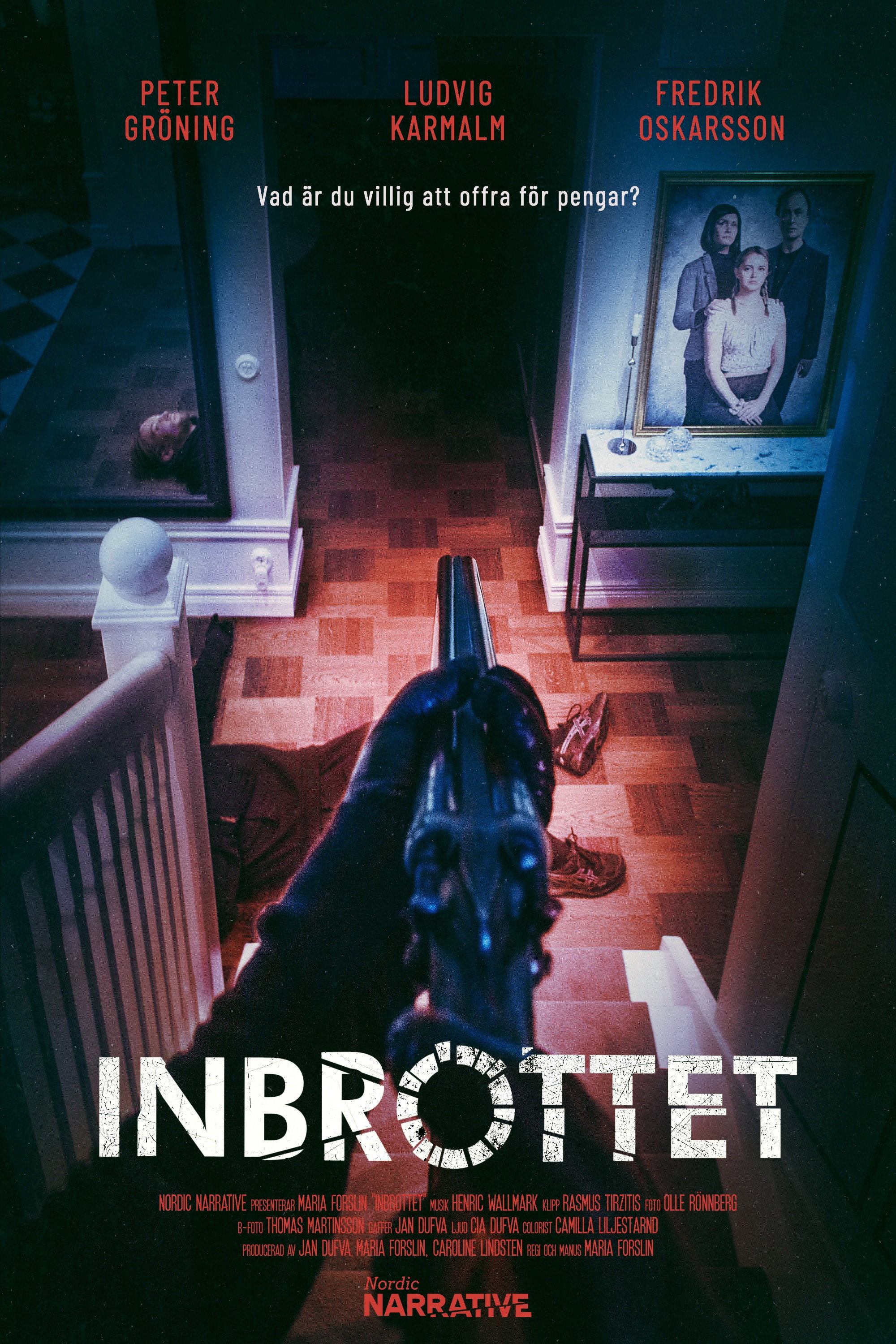 Inbrottet Poster